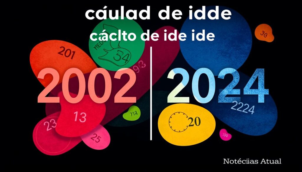 Quem nasceu em 2002 tem quantos anos em 2024