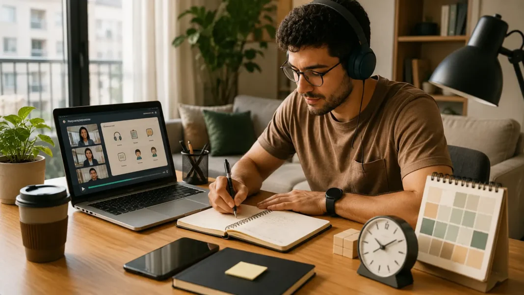 Como aprender inglês com um plano de estudos adaptado à sua rotina